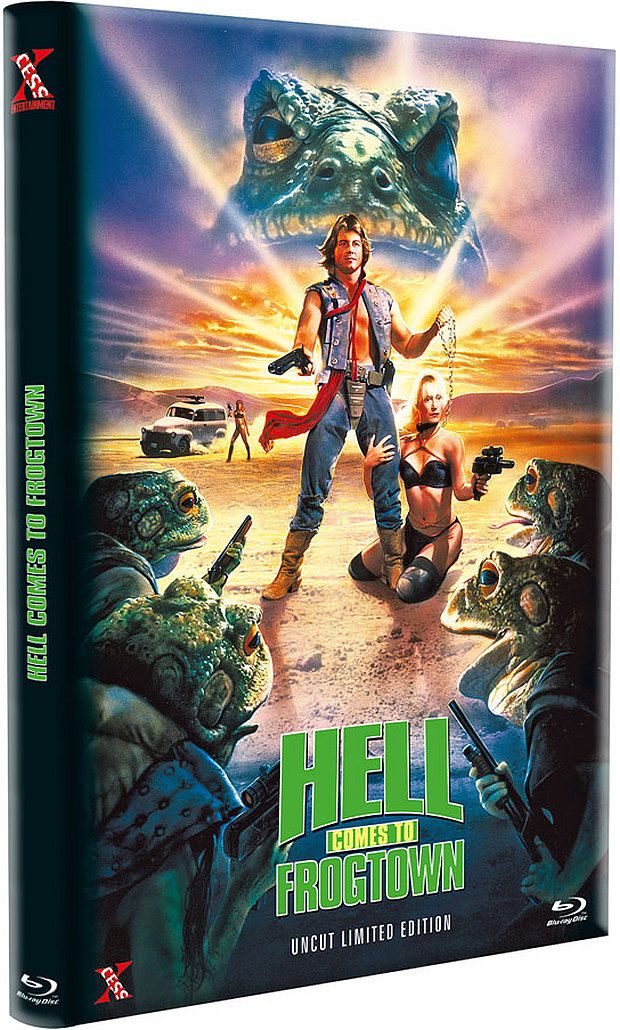 Hell comes to Frogtown (Blu-Ray) - Cover A - große Hartbox - Limited 66 Edition