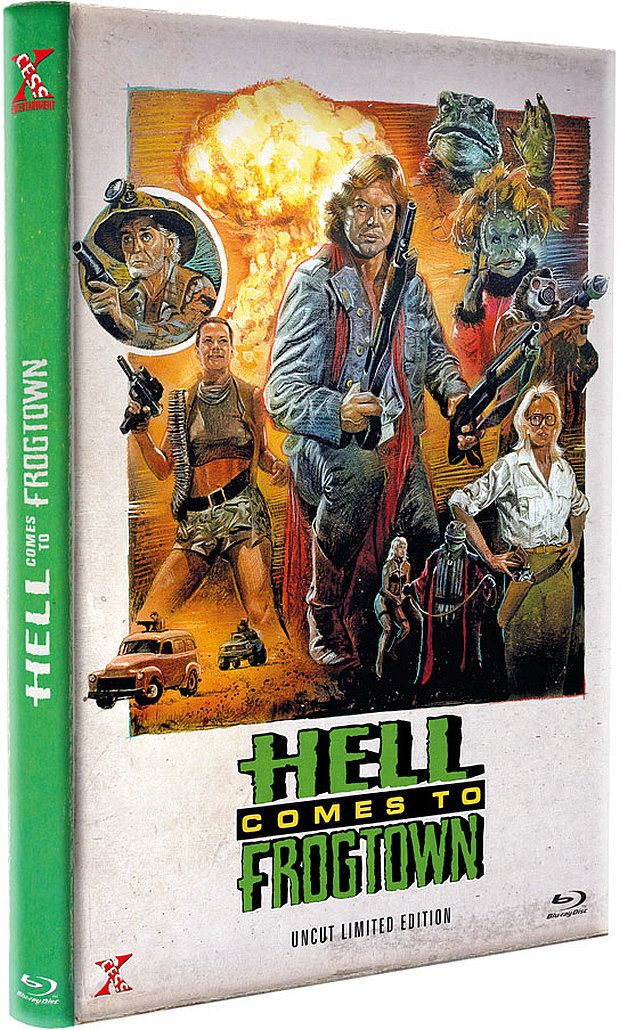 Hell comes to Frogtown (Blu-Ray) - Cover B - große Hartbox - Limited 66 Edition
