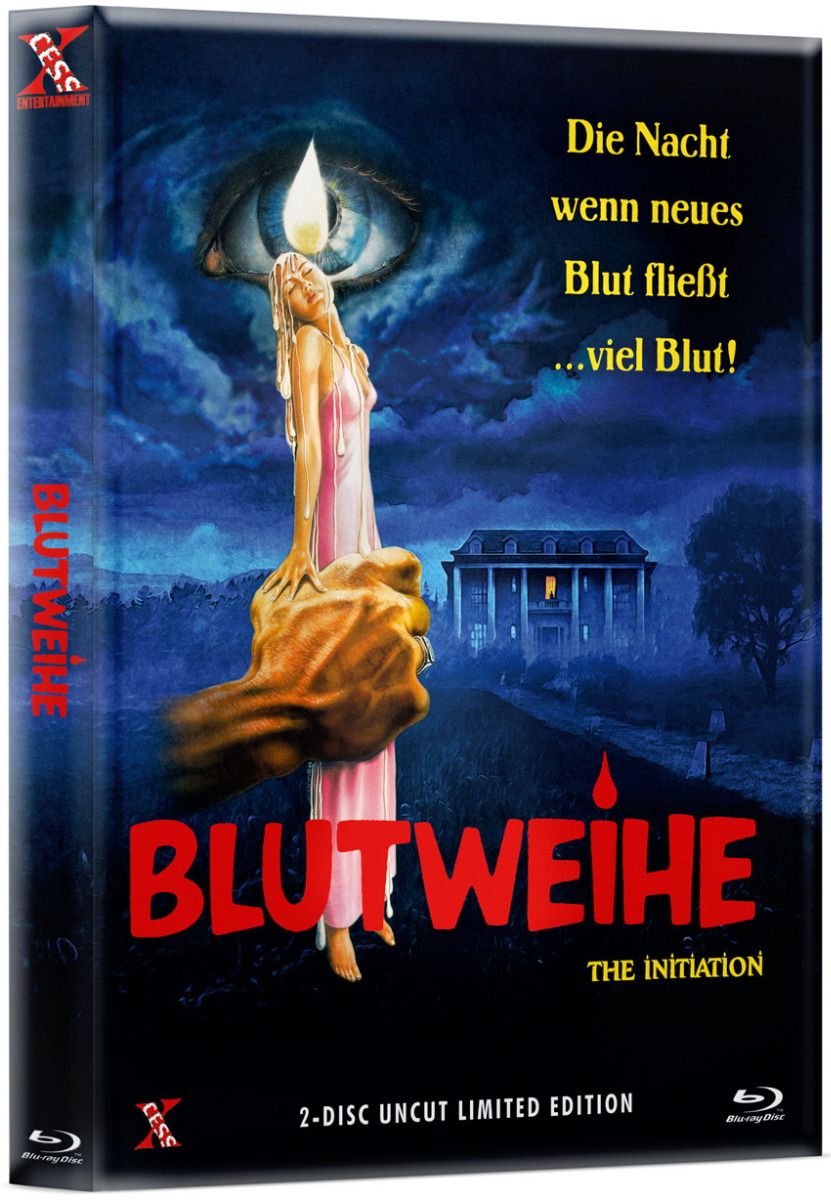 Blutweihe (The Initiation) - Cover E - Mediabook (Wattiert) (Blu-Ray+DVD) - Limited 444 Edition - Uncut