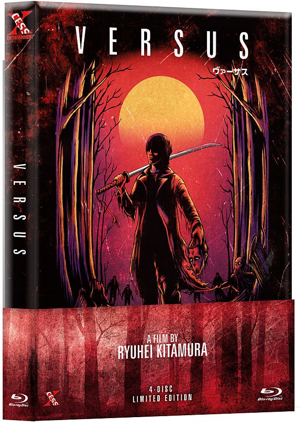 Versus - Cover A - Mediabook (Wattiert) (Blu-Ray+DVD) (4Discs)- Limited 666 Edition