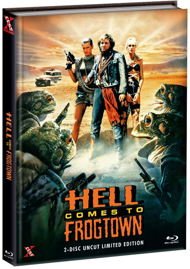 Hell Comes To Frogtown - Cover B - Mediabook (Blu-Ray+DVD)