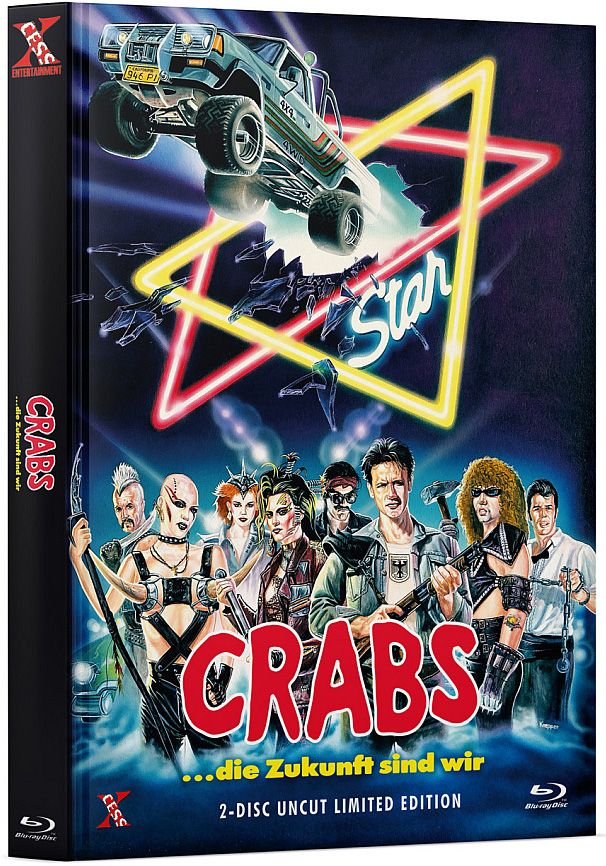 Dead End Drive-In (Crabs …die Zukunft sind wir) - Cover A - Mediabook (Blu-Ray+DVD) - Limited 333 Edition