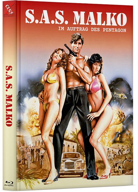S.A.S. MALKO - Im Auftrag des Pentagon - Cover A - Mediabook (Blu-Ray+DVD) - Limited 333 Edition
