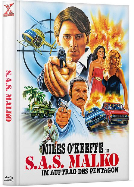S.A.S. MALKO - Im Auftrag des Pentagon - Cover B - Mediabook (Blu-Ray+DVD) - Limited 222 Edition