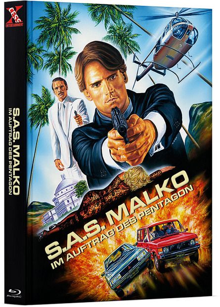S.A.S. MALKO - Im Auftrag des Pentagon - Cover C - Mediabook (Blu-Ray+DVD) - Limited 222 Edition