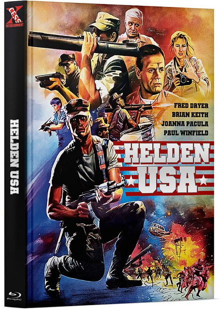 Helden USA - Death before Dishonor - Cover C - Mediabook (Blu-Ray+DVD) - Limited 222 Edition