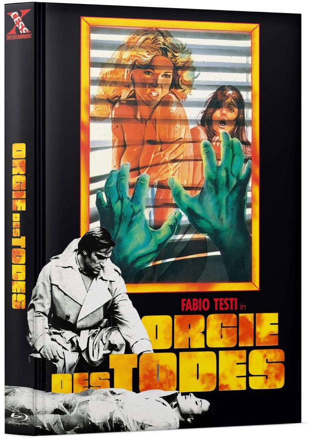 Orgie des Todes - Cover A - Mediabook (Blu-Ray+DVD) - Limited 333 Edition