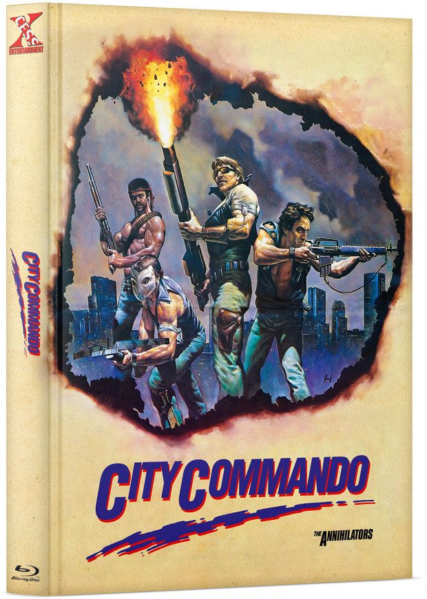 City Commando - Cover A - Mediabook (Blu-Ray+DVD) - Limited 333 Edition