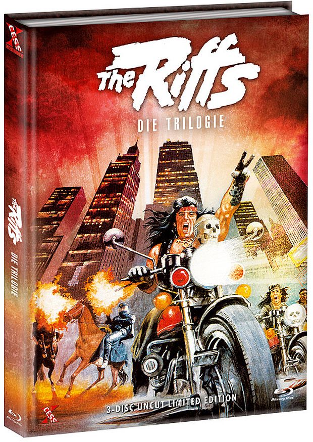 The Riffs 1-3 - Cover A - Mediabook (Blu-Ray) (3Discs) - Limited 666 Edition