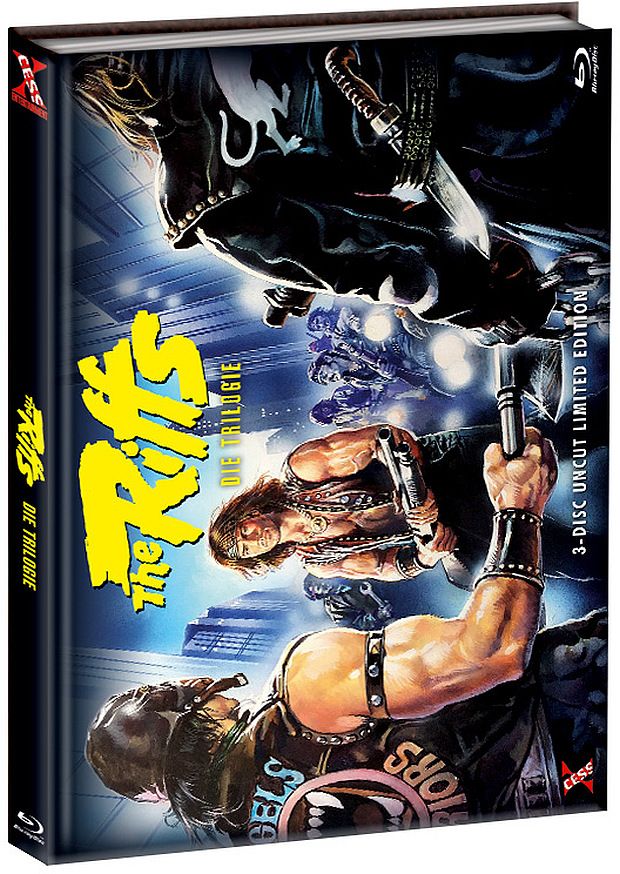 The Riffs 1-3 - Cover B - Mediabook (Blu-Ray) (3Discs) - Limited 222 Edition