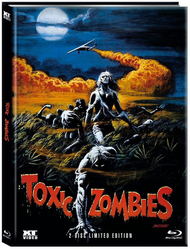 Mutiert (Toxic Zombies) - Cover A - Mediabook (Blu-Ray+DVD) - Limited 500 Edition - Uncut