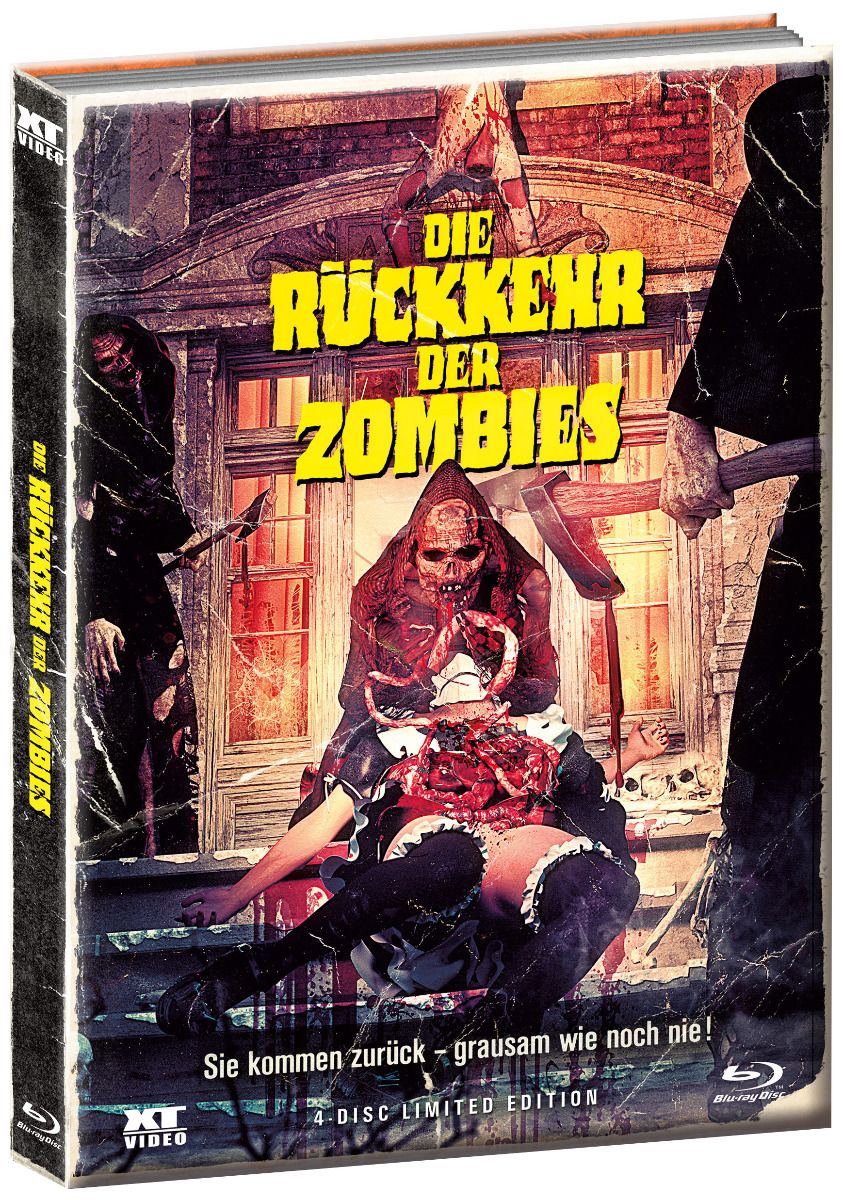 Die Rückkehr der Zombies (Remastered) - Cover A - Mediabook (Wattiert) (2Blu-Ray+2DVD) - Limited 500 Edition