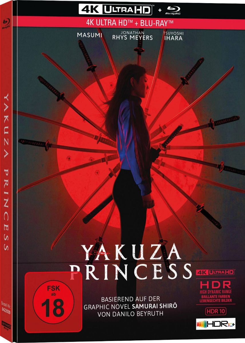Yakuza Princess (Lim. Uncut Mediabook) (UHD BLURAY + BLURAY)